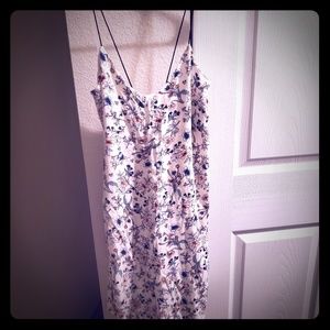 Lush strappy floral dress